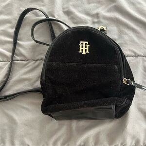 Tommy Hilfiger Black Mini Backpack